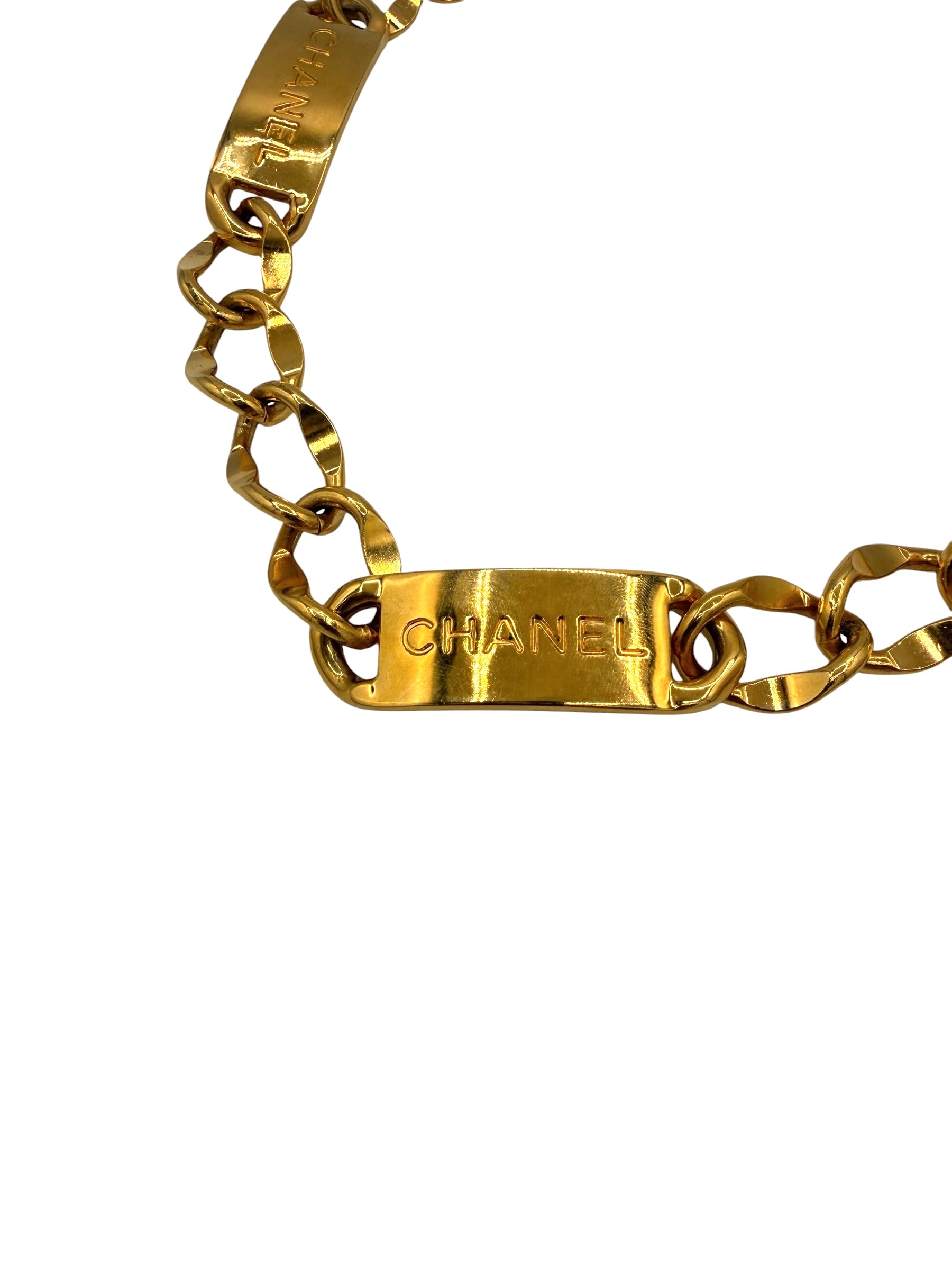 Chanel Vintage Rue Cambon Chain/Belt Necklace 31”