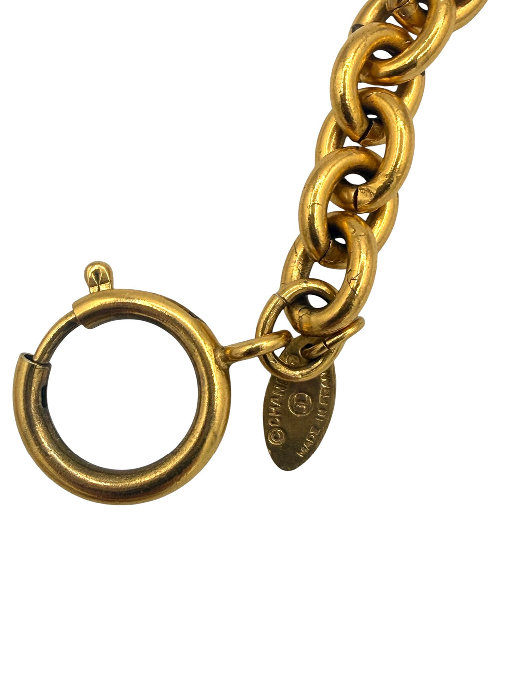 Vintage Interlocking CC Chain/Belt 36"