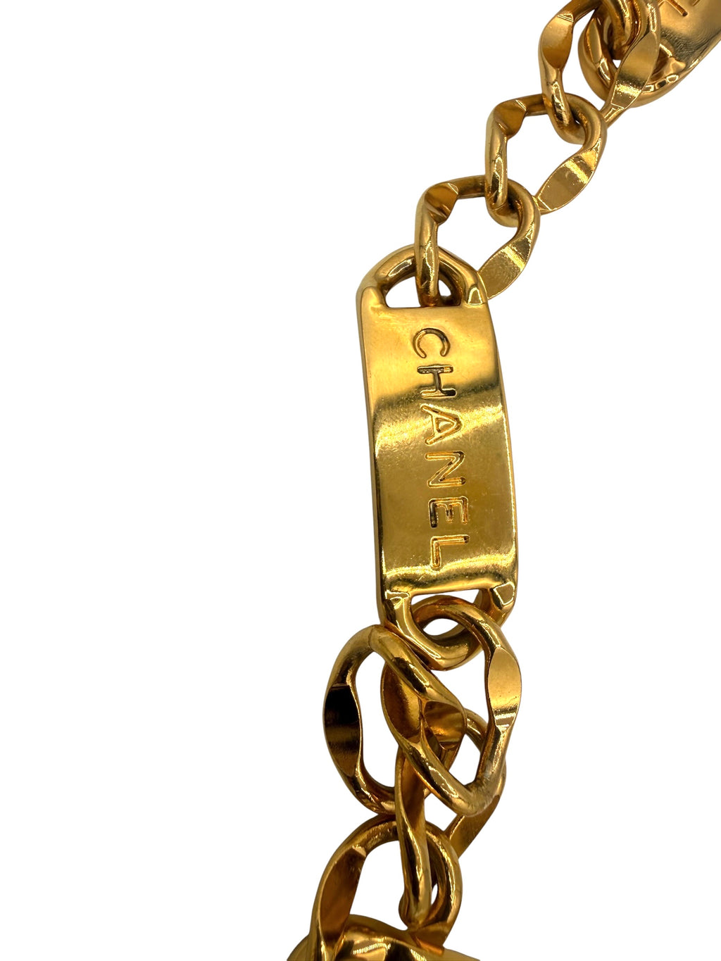 Chanel Vintage Rue Cambon Chain/Belt Necklace 31”