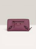 Balenciaga Le City Continental Zip Around Wallet - Hot Pink Lambskin
