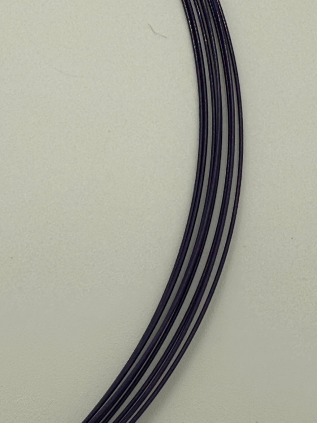 Hermès Bijouterie Fantaisie White/Purple Fish Necklace on Cords