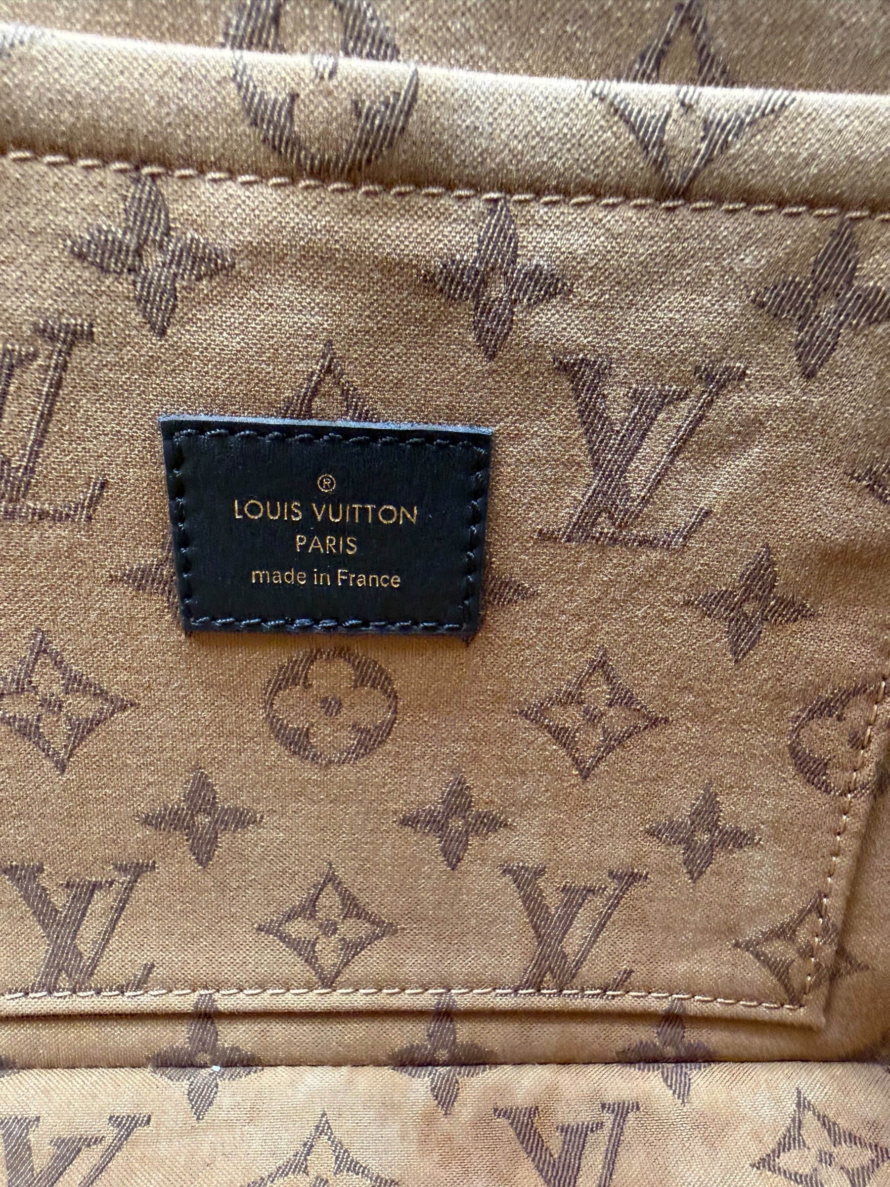 Louis Vuitton Black Grained Calfskin Cruiser PM Bag w/ Two Straps