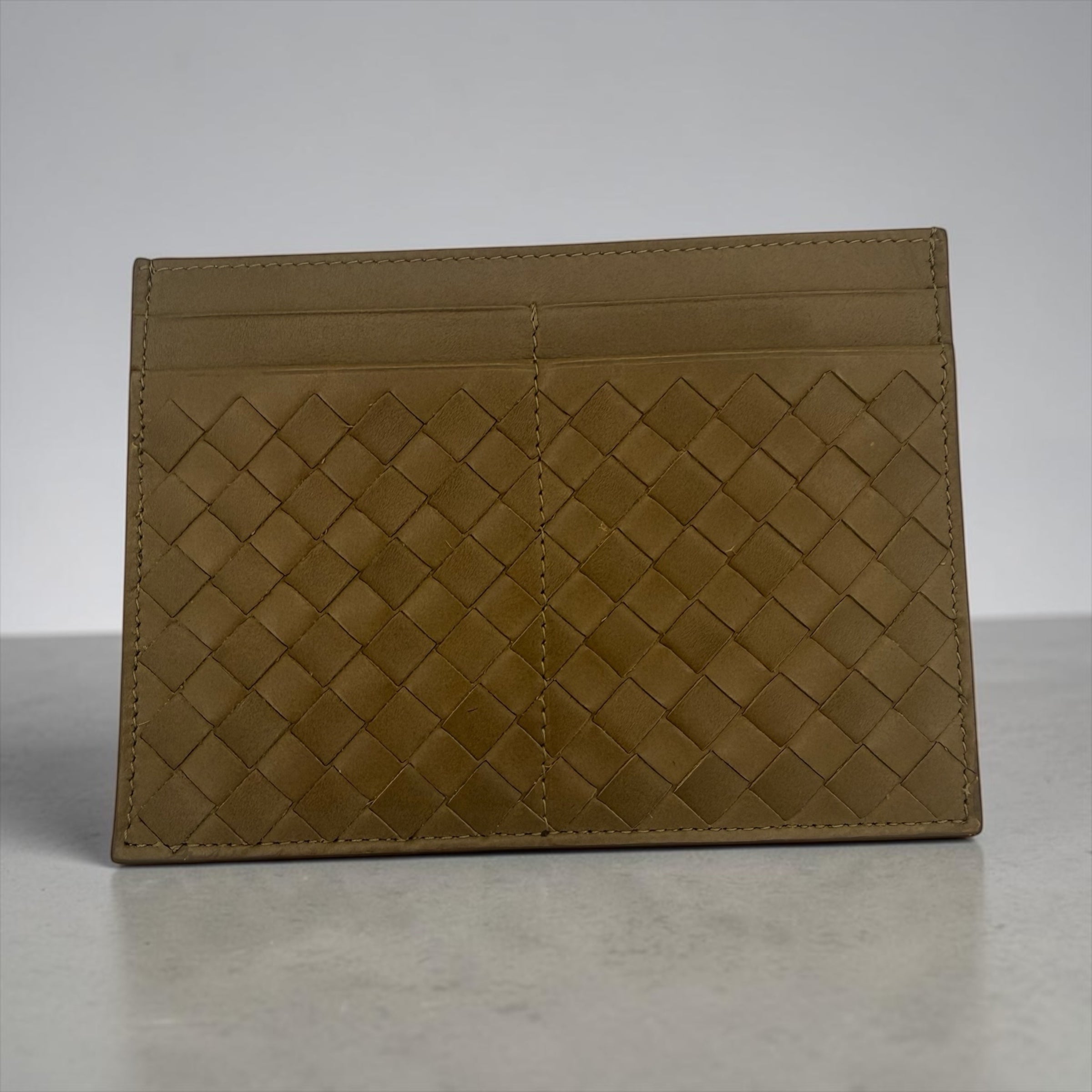 Bottega Veneta Intrecciato Leather Zip Card Colder Wallet