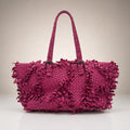 Bottega Veneta Lido Patchwork Intrecciato Tote Fringe Intrecciato Nappa Large