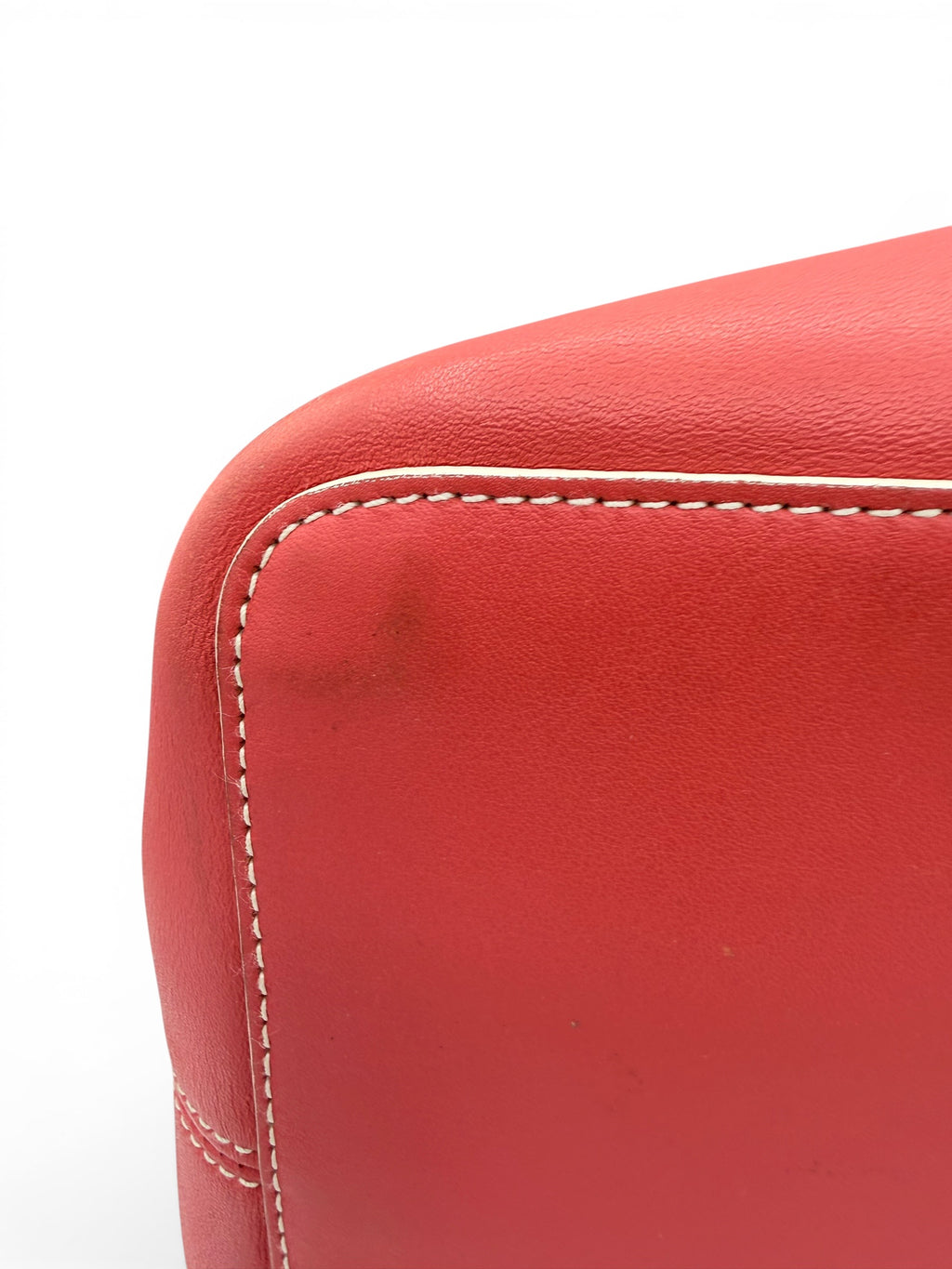 Loewe Coral Nappa Leather Shoulder Bag with Matching Zip Pouch