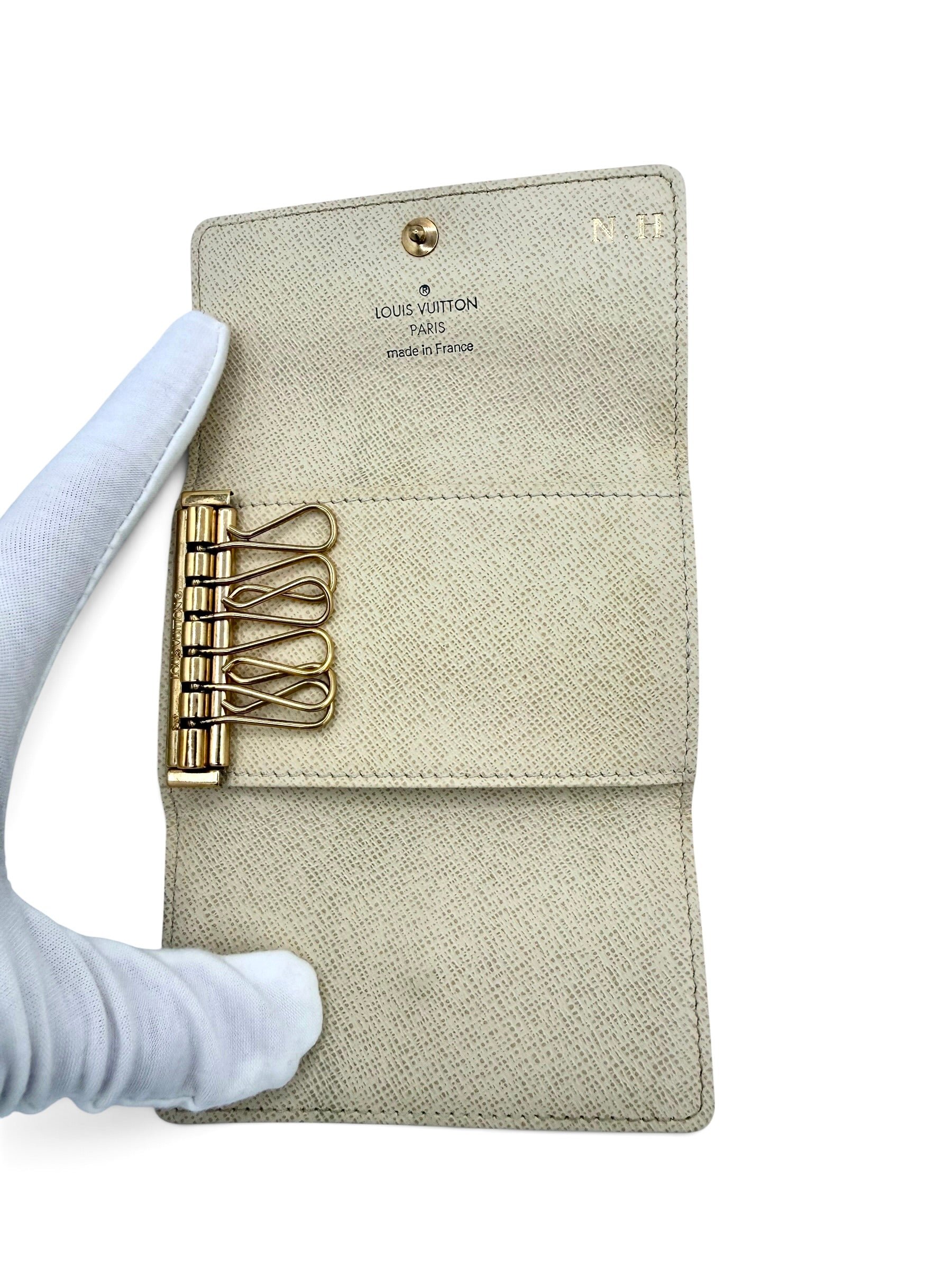 Louis Vuitton Damier Azur Multiclés 6 Key Holder