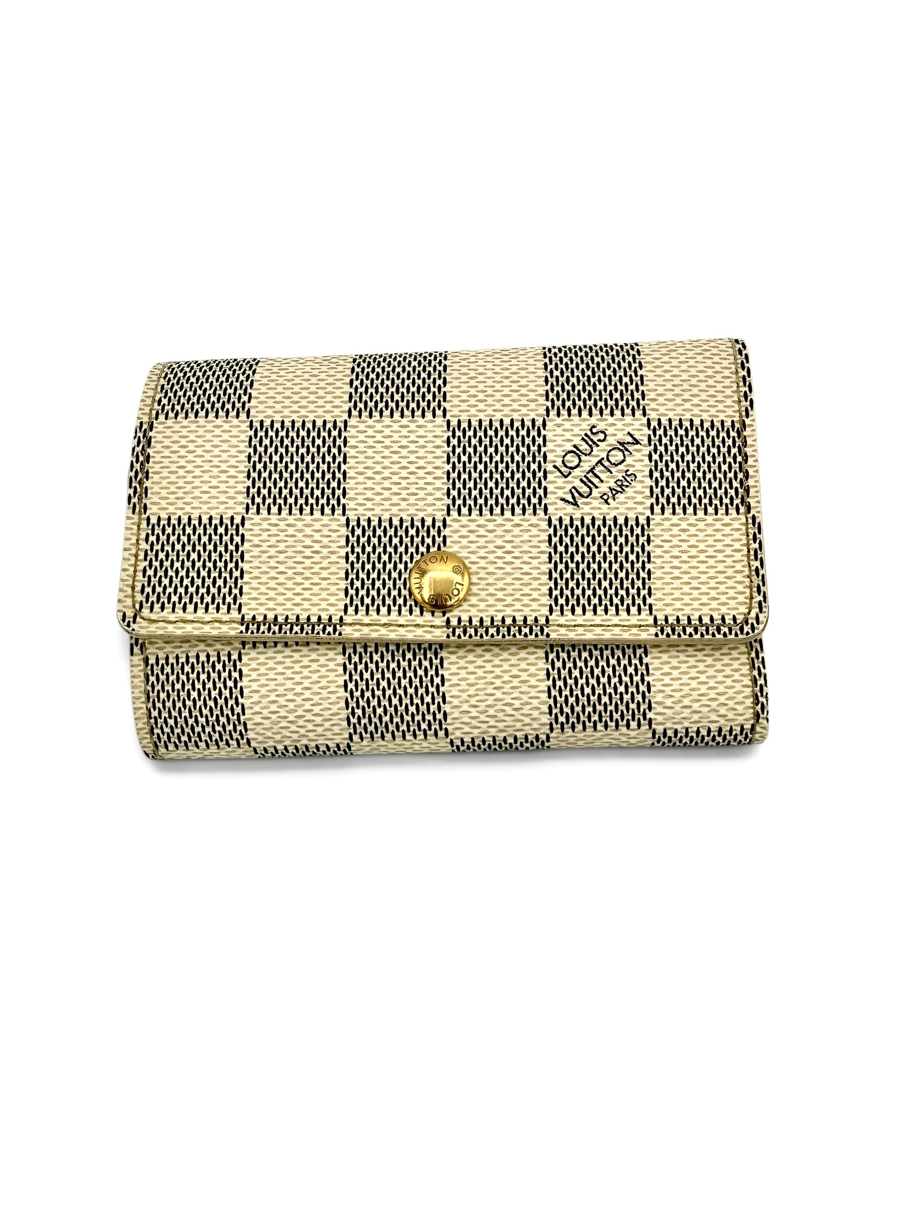 Louis Vuitton Damier Azur Multiclés 6 Key Holder
