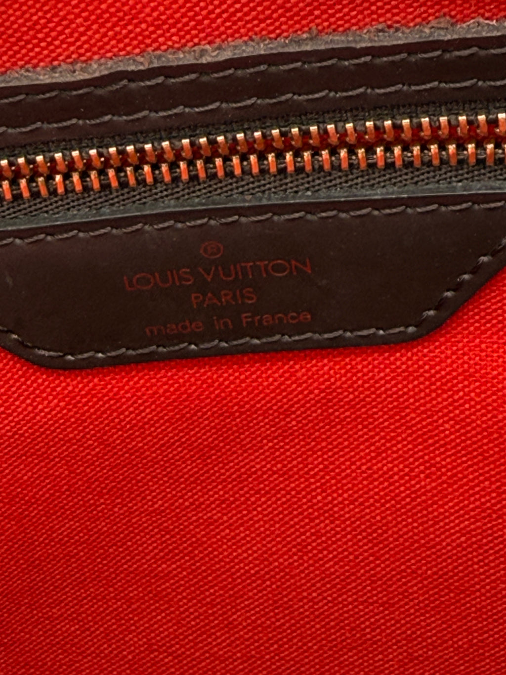 Damier Ebene Chelsea Tote Shoulder Bag