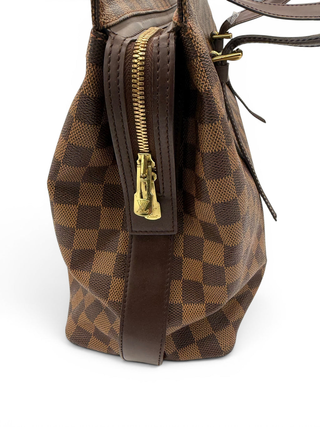 Damier Ebene Chelsea Tote Shoulder Bag