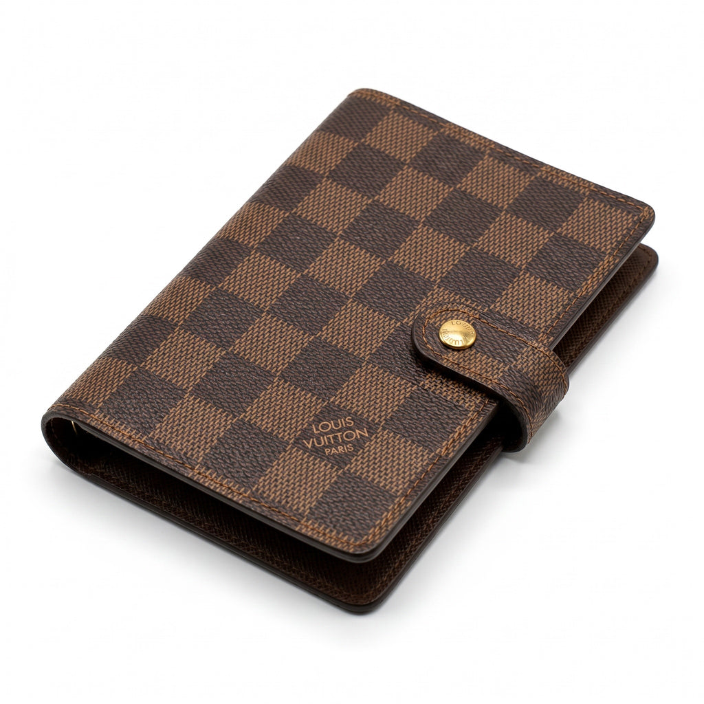 Louis Vuitton Damier Ebene Agenda PM Ring Organizer
