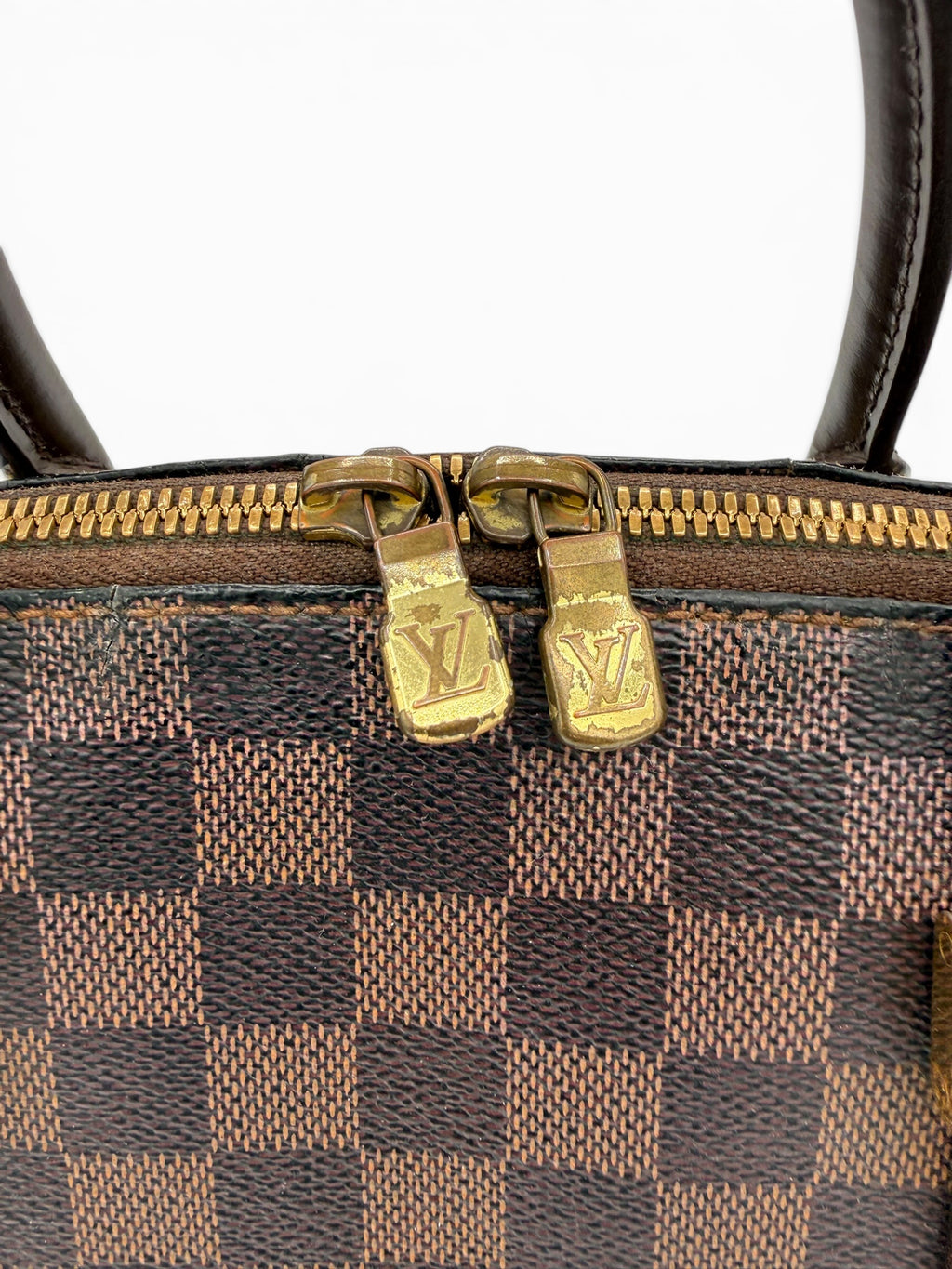 Louis Vuitton Damier Ebene Ribera MM Boston Handbag Vintage 2003
