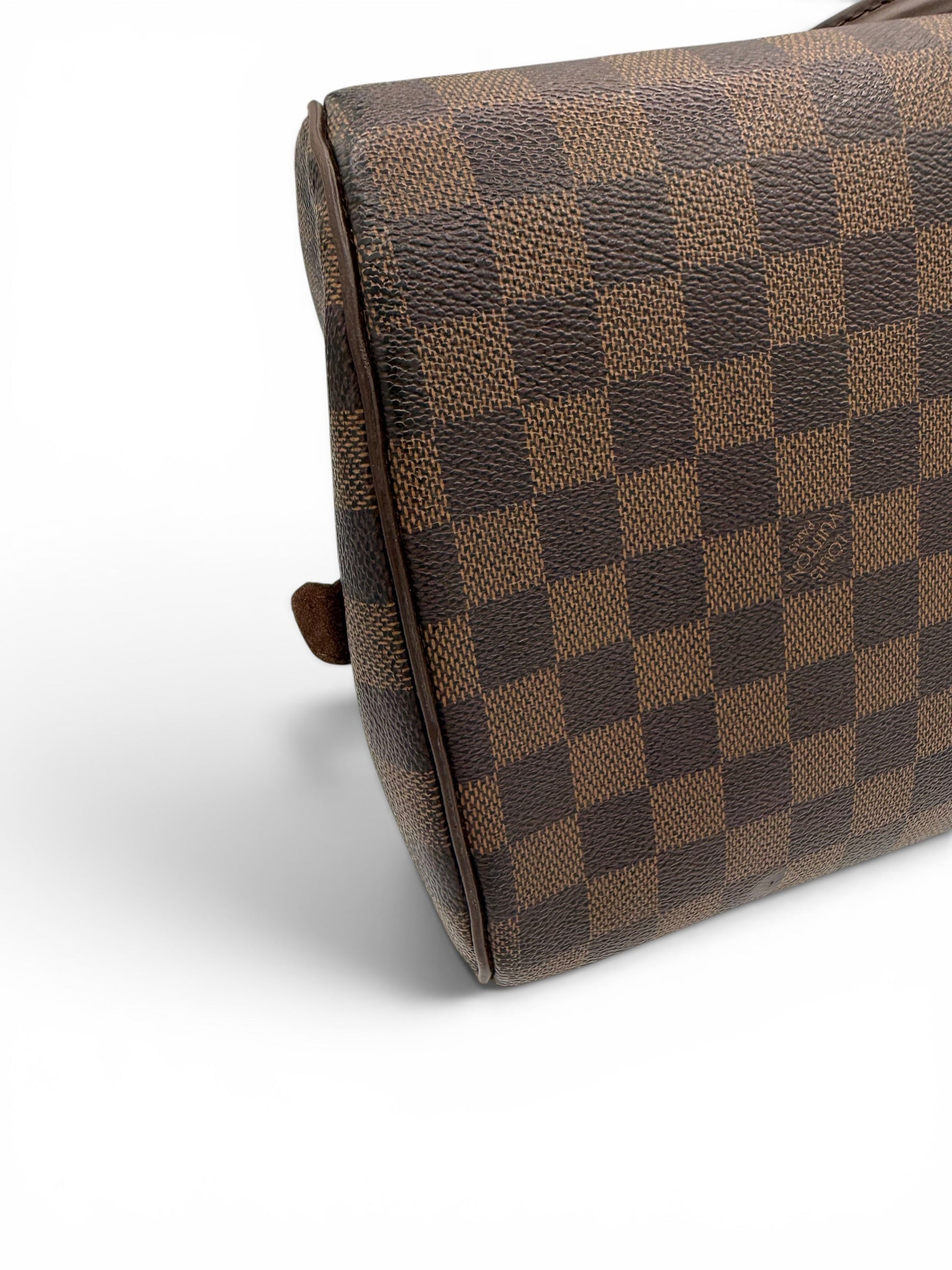 Louis Vuitton Damier Ebene Ribera MM Boston Handbag Vintage 2003