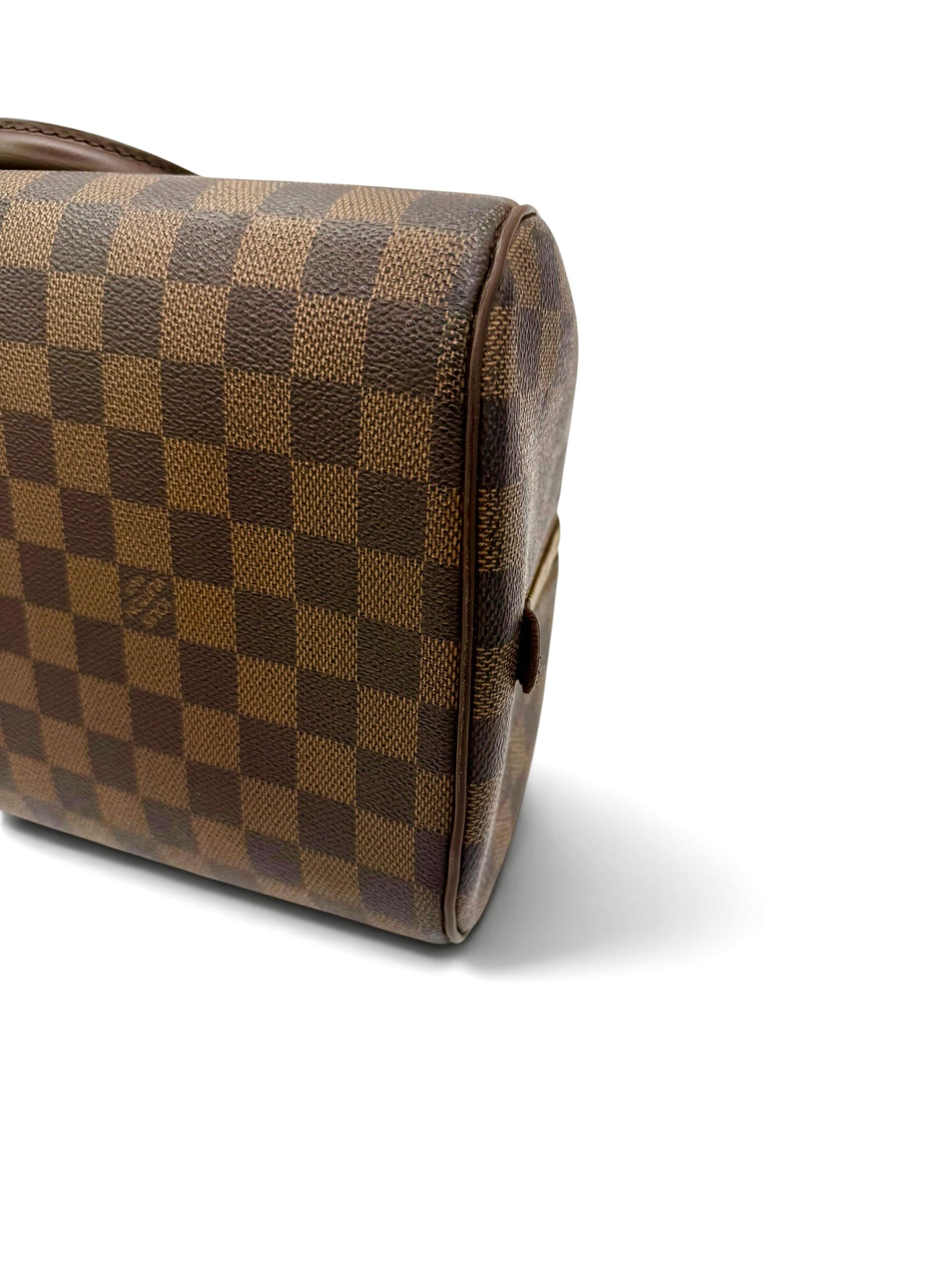 Louis Vuitton Damier Ebene Ribera MM Boston Handbag Vintage 2003