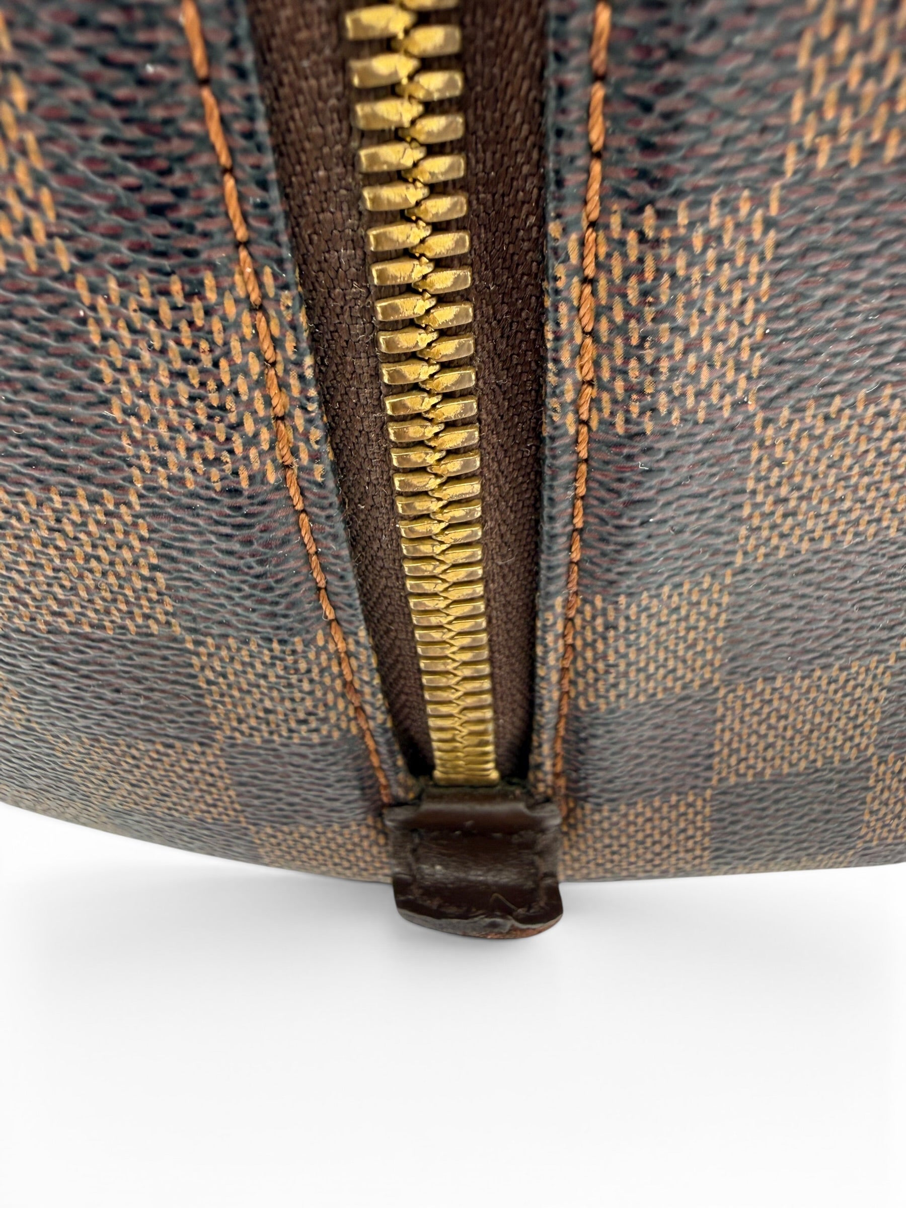 Louis Vuitton Damier Ebene Ribera MM Boston Handbag Vintage 2003