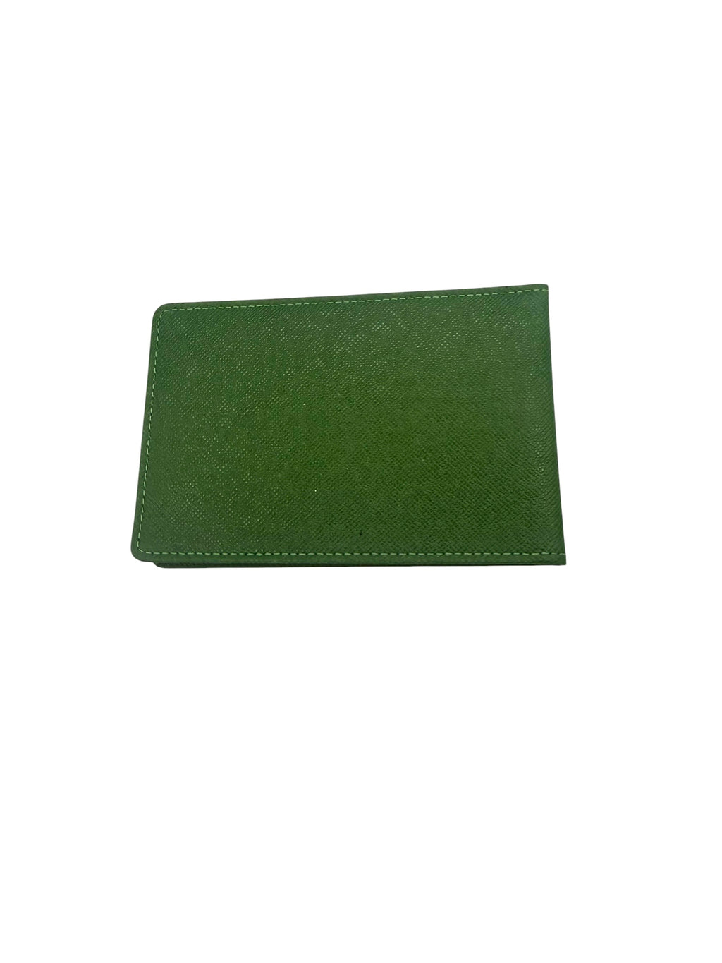 Louis Vuitton Vintage Borneo Green Epi Leather Sarah Wallet
