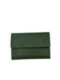 Louis Vuitton Vintage Borneo Green Epi Leather Sarah Wallet