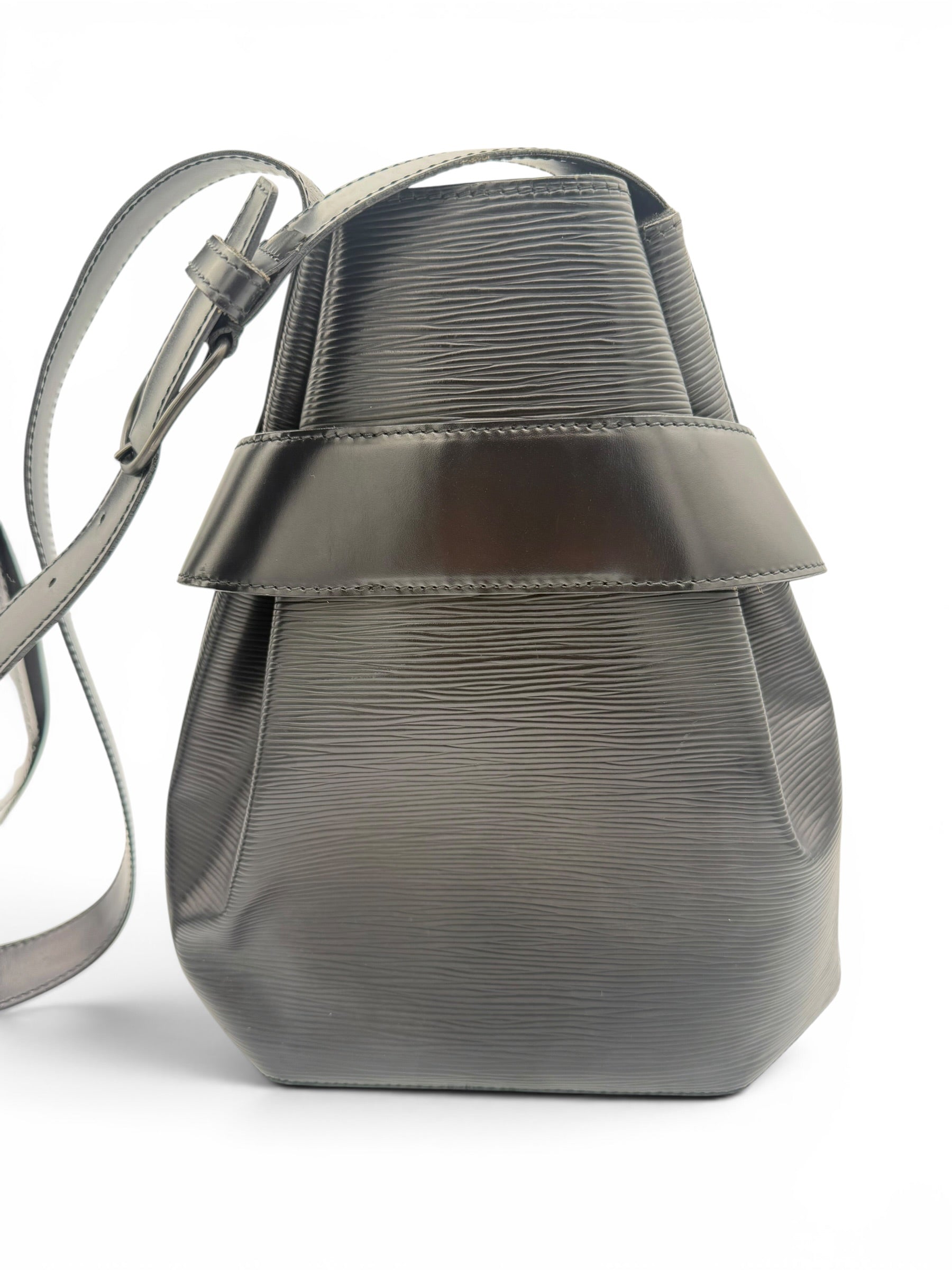 Louis Vuitton Black Epi Leather Sac d'Épaule PM Shoulder Bag Vintage