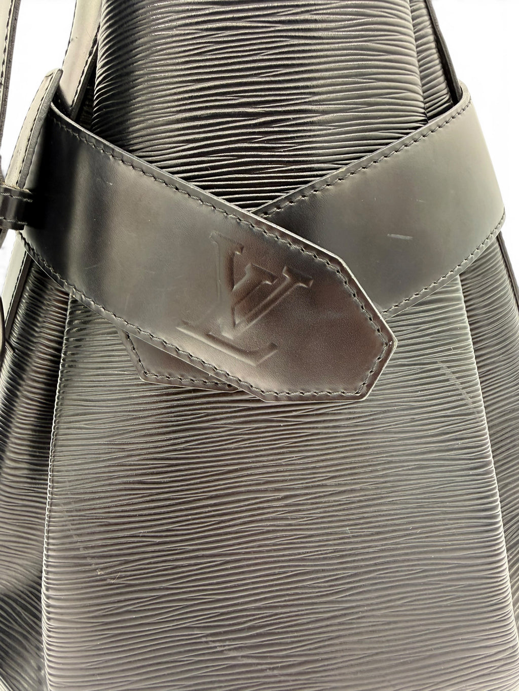 Louis Vuitton Black Epi Leather Sac d'Épaule PM Shoulder Bag Vintage