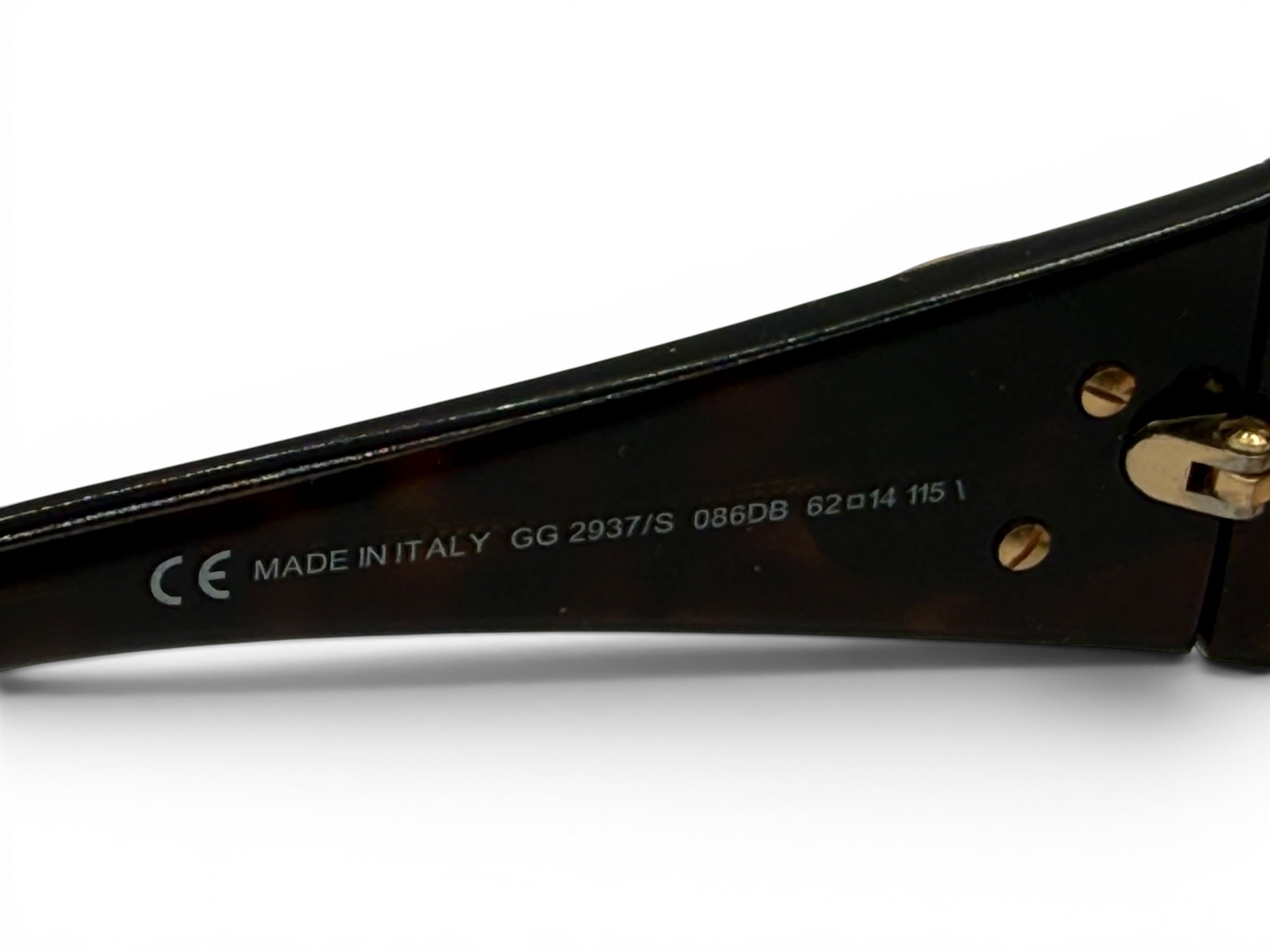 Gucci GG 2937/S Tortoiseshell Oversized Sunglasses with Box