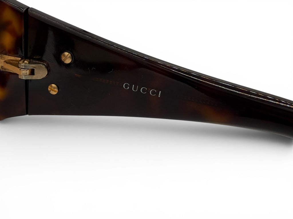 Gucci GG 2937/S Tortoiseshell Oversized Sunglasses with Box