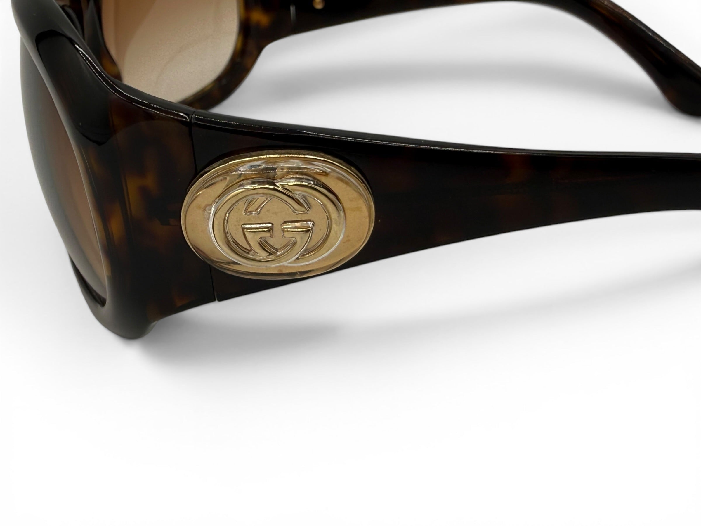 Gucci GG 2937/S Tortoiseshell Oversized Sunglasses with Box
