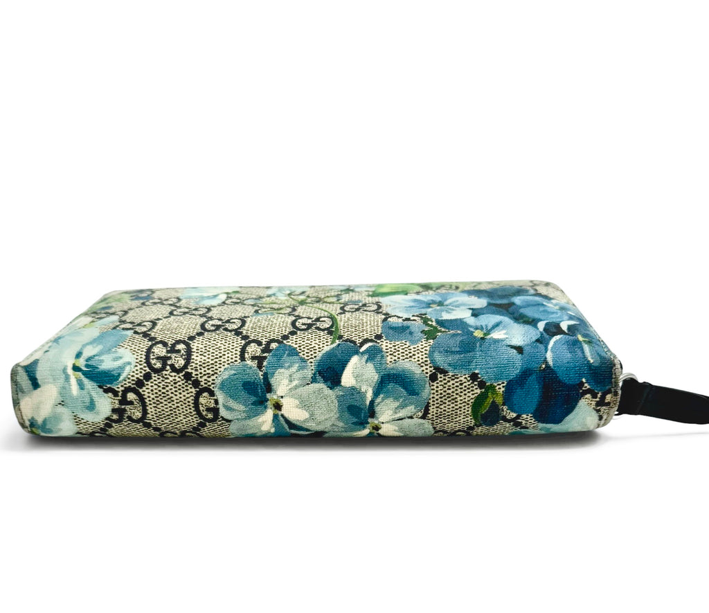 Gucci GG Blooms Zip Around Wallet