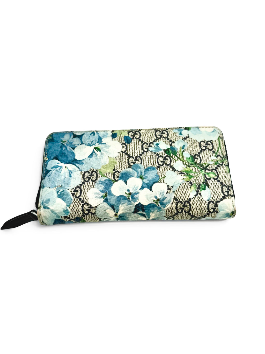 Gucci GG Blooms Zip Around Wallet