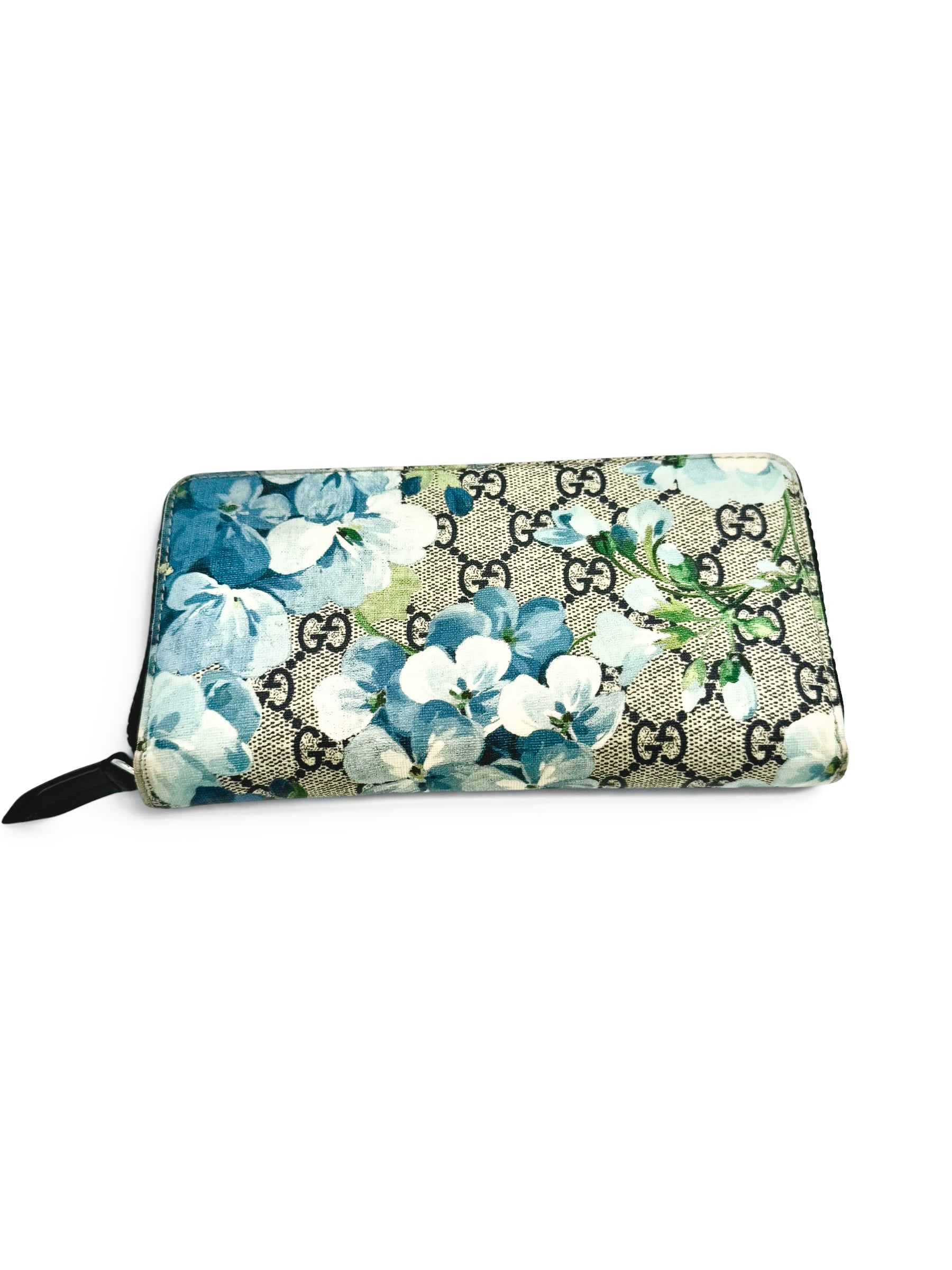 Gucci GG Blooms Zip Around Wallet