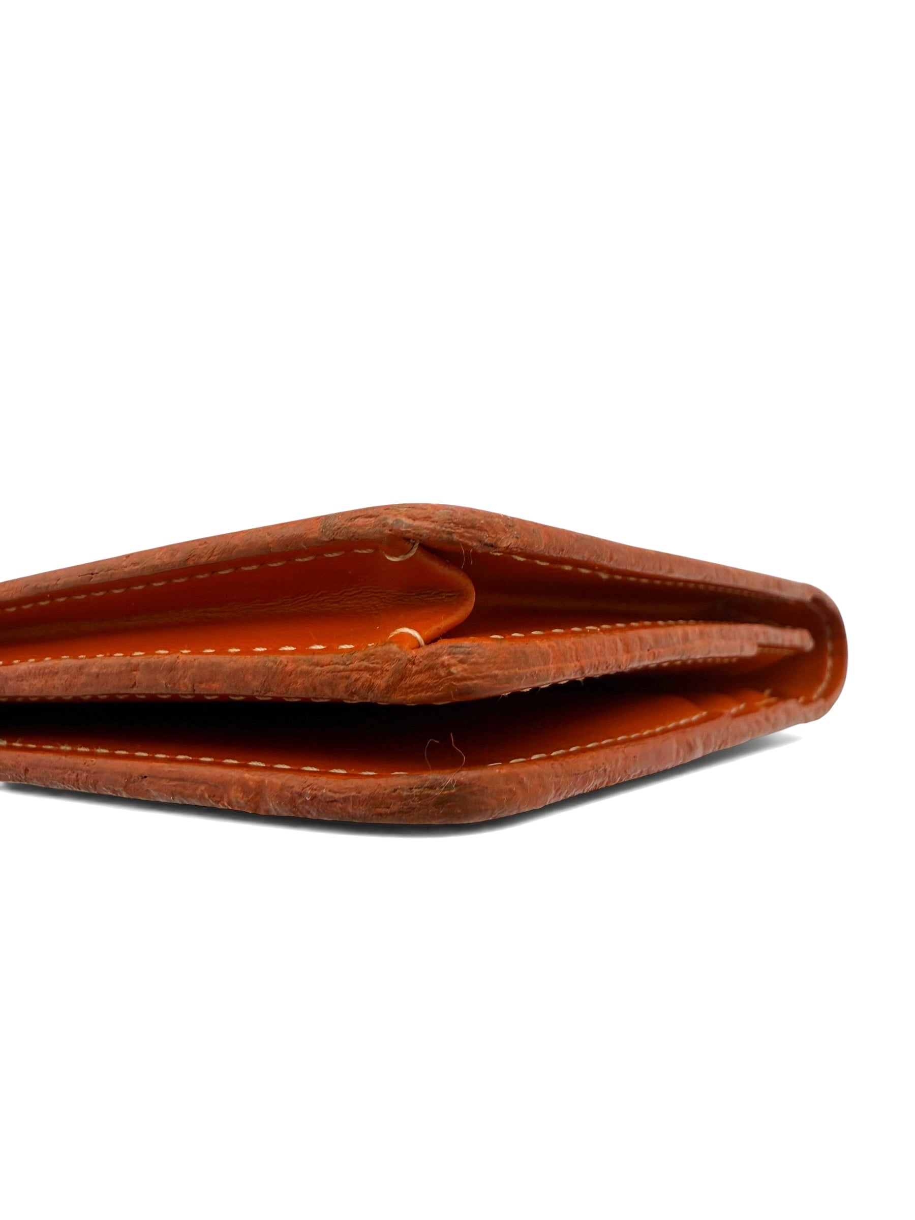 Goyard Richelieu Wallet Orange Goyardine Canvas