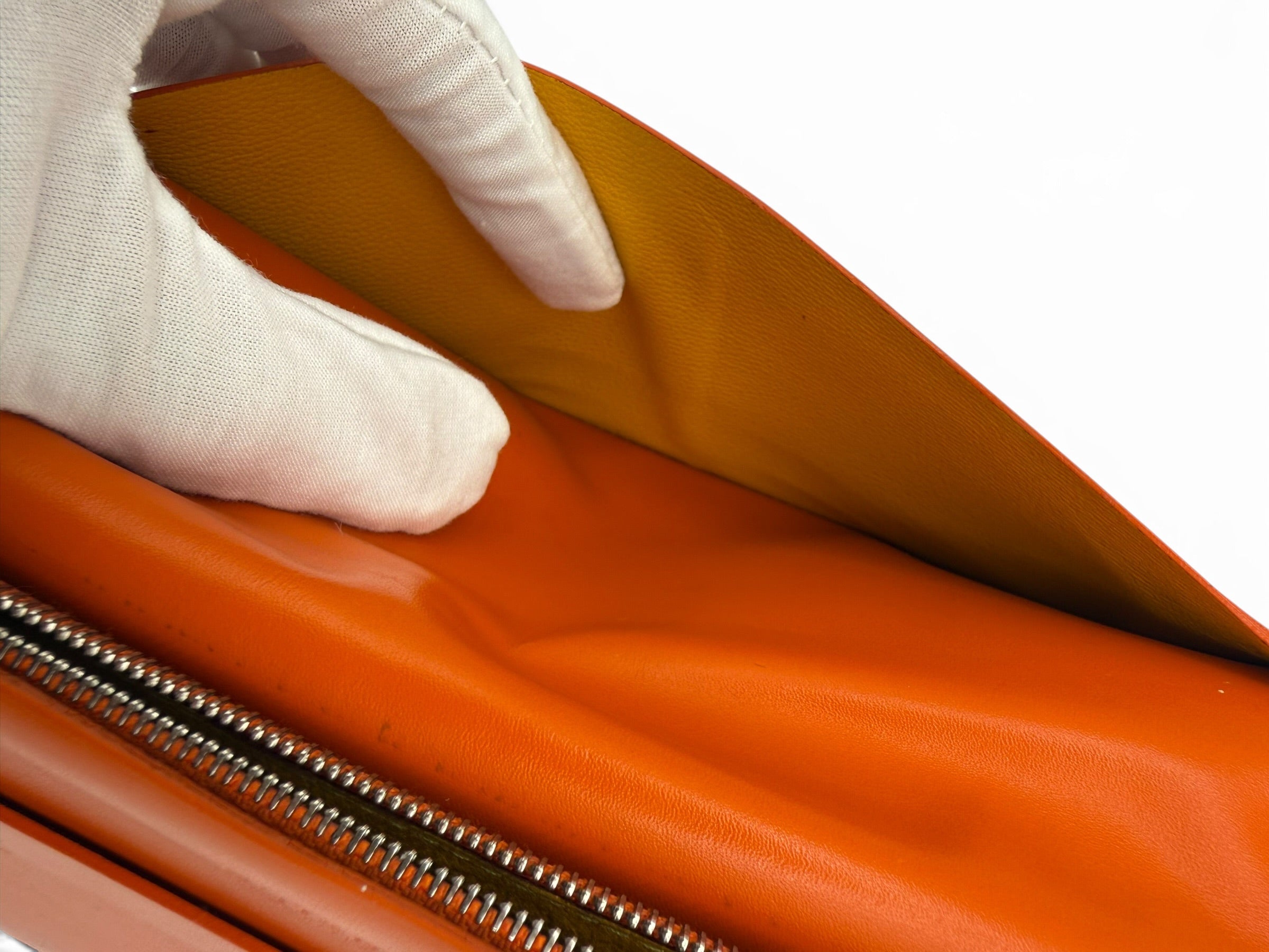 Goyard Richelieu Wallet Orange Goyardine Canvas