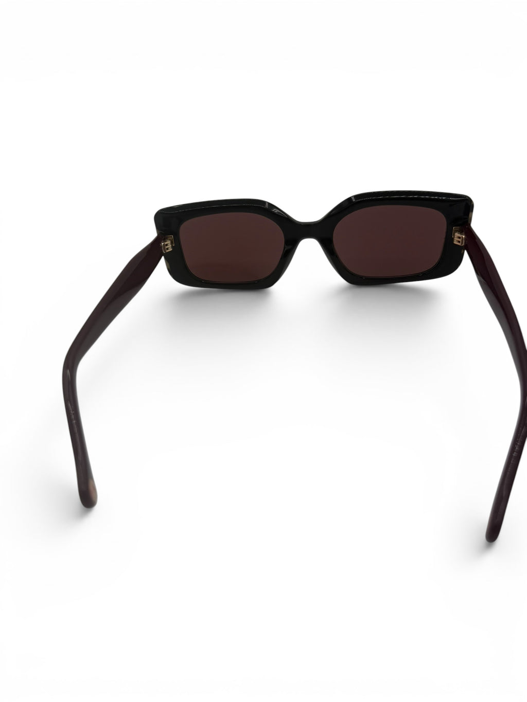Caroline Herrera HER 0182/S Black Burgundy CH Logo Sunglasses