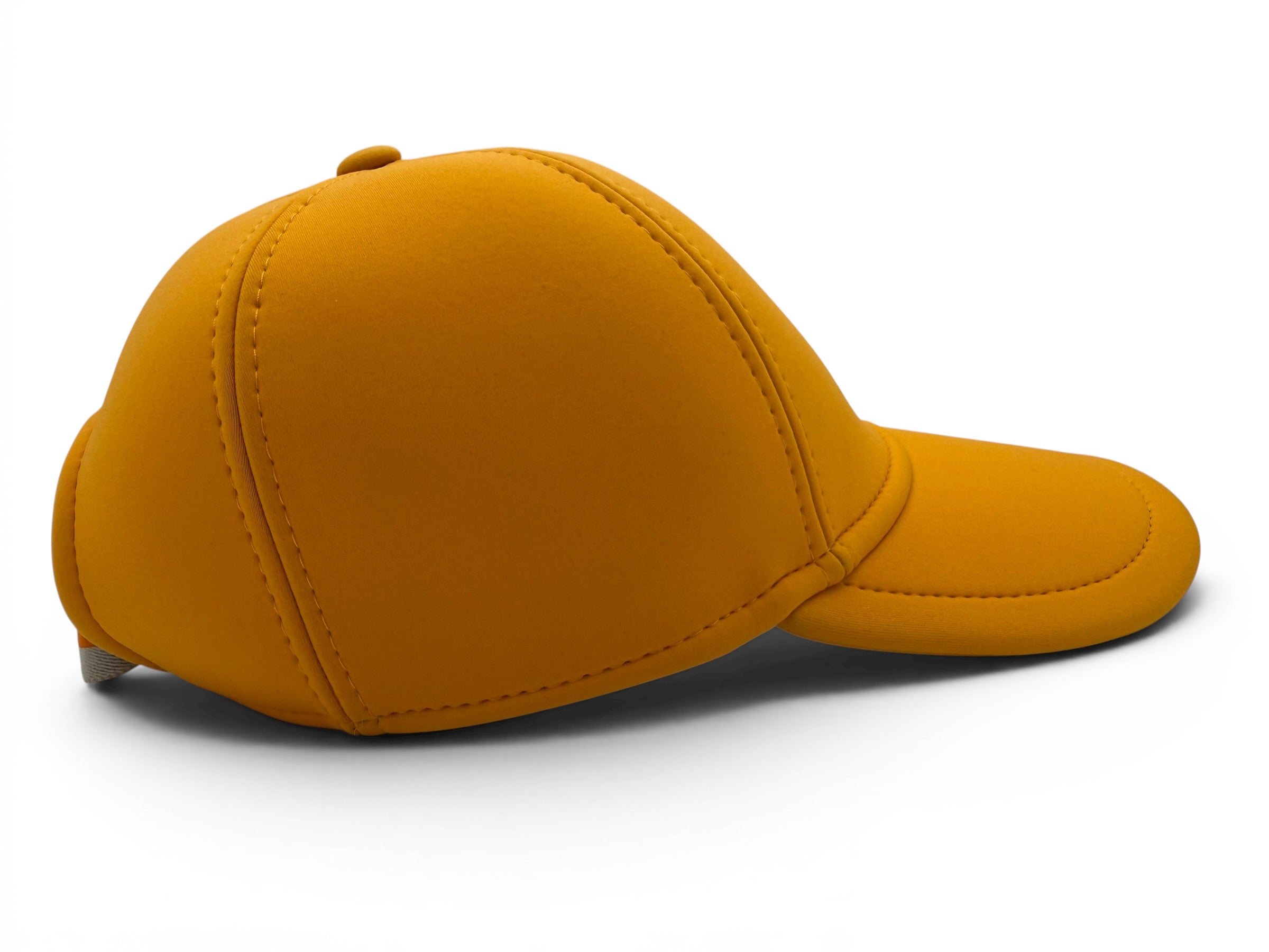 Hermés H Sellier Orange/Yellow Baseball Cap Size M