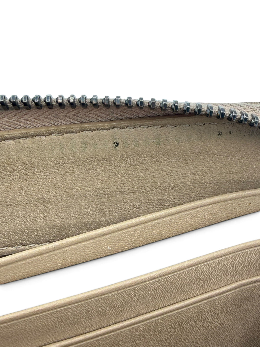 Bottega Veneta Intrecciato Zip Around Wallet In Beige Nappa Leather With Python Trim