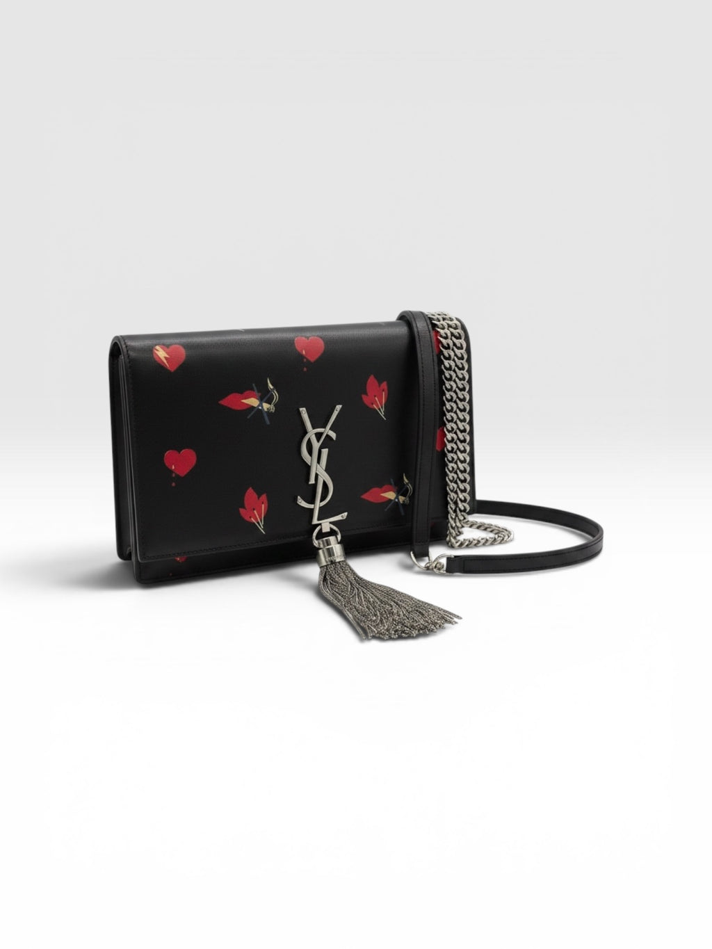 Saint Laurent Kate Tassel Leather Handbag On Chain