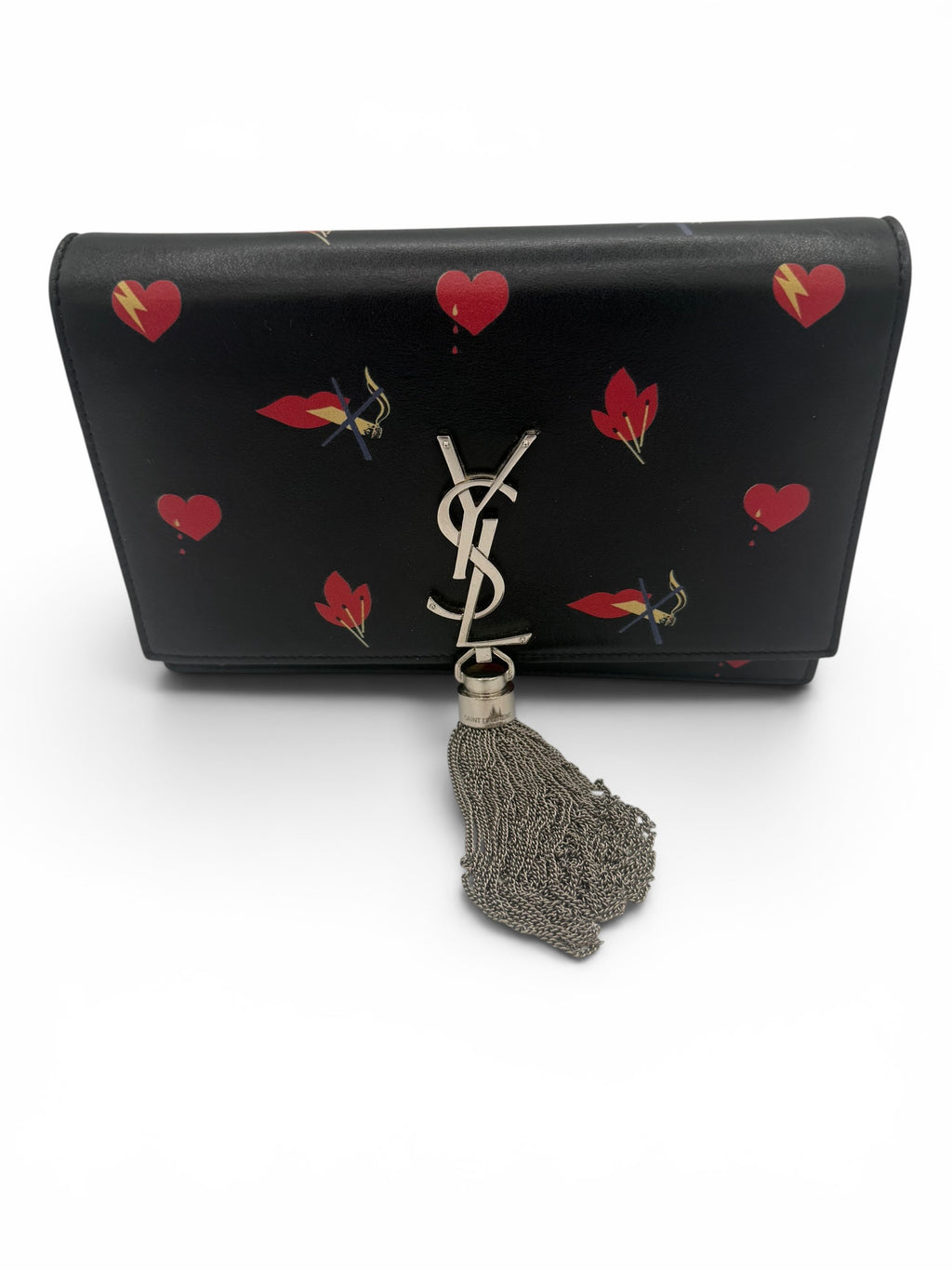 Saint Laurent Kate Tassel Leather Handbag On Chain