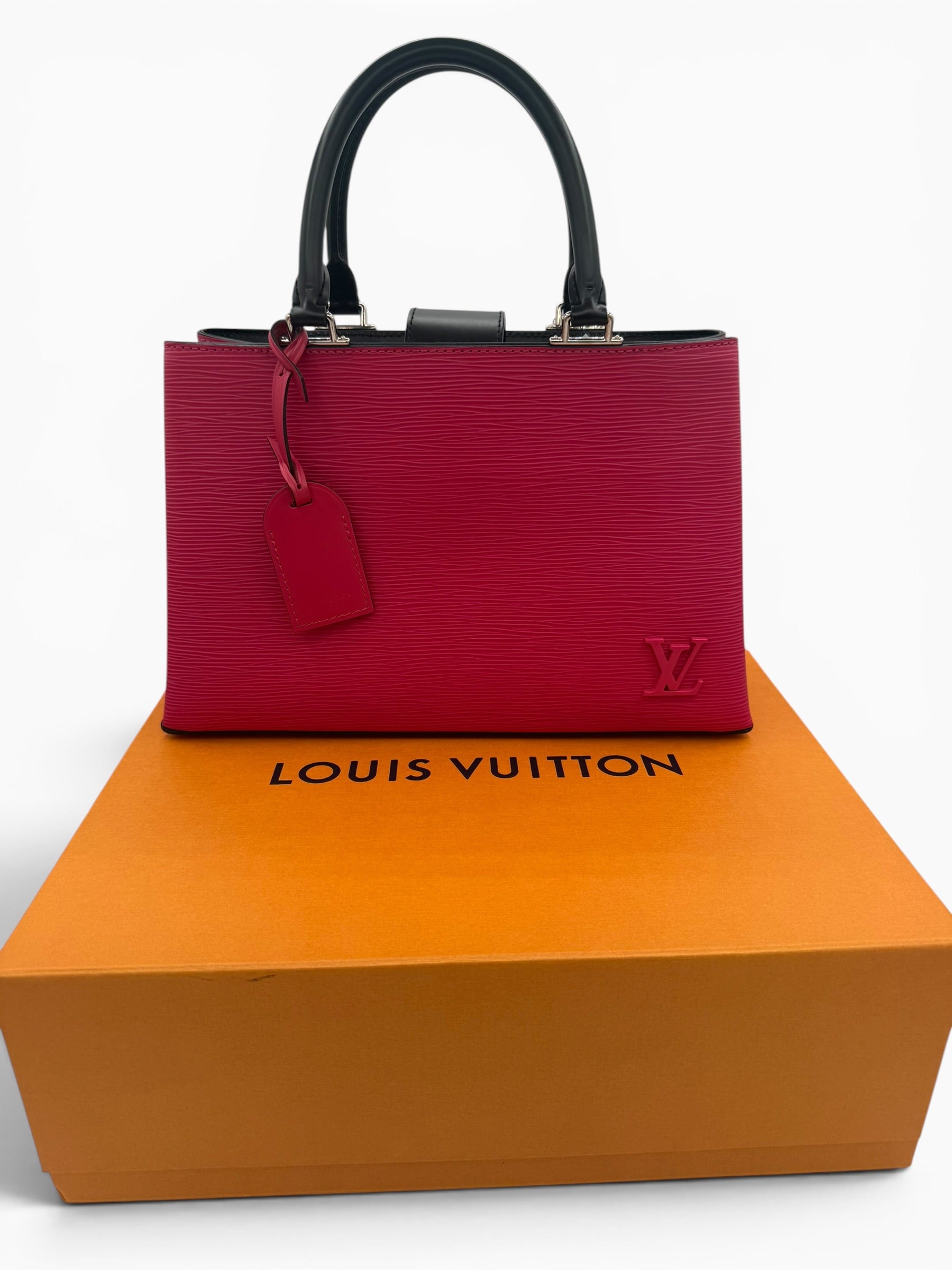 Louis Vuitton Klebler PM Hot Pink Epi Leather - Like New with Box