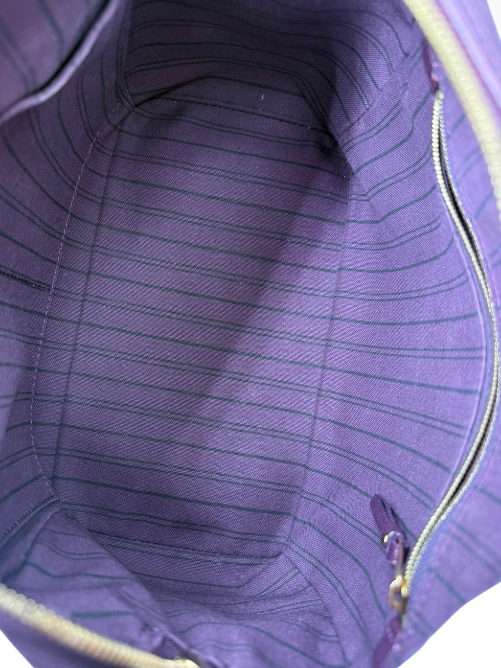 Louis Vuitton Monogram Empreinte Speedy Bandoulière 25 Aube | Purple Leather | COA