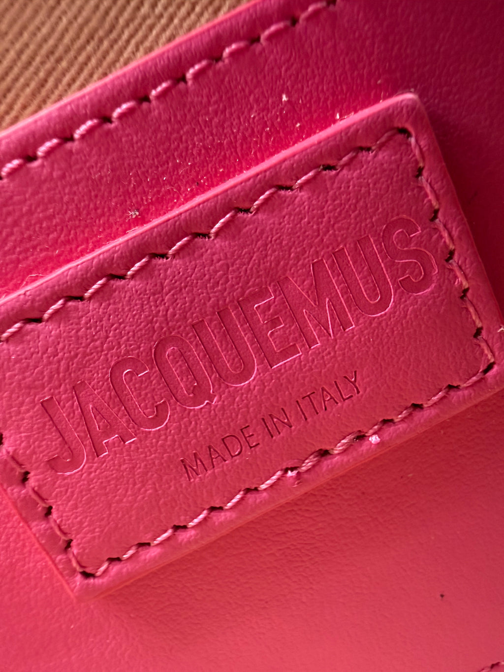 Jacquemus Le Bambino Long Hot Pink