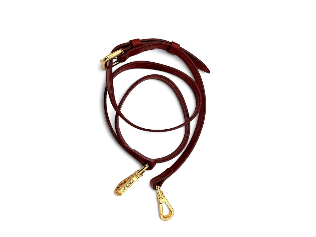 Jacquemus Le Grand Bambino Red Leather Top Handle Bag