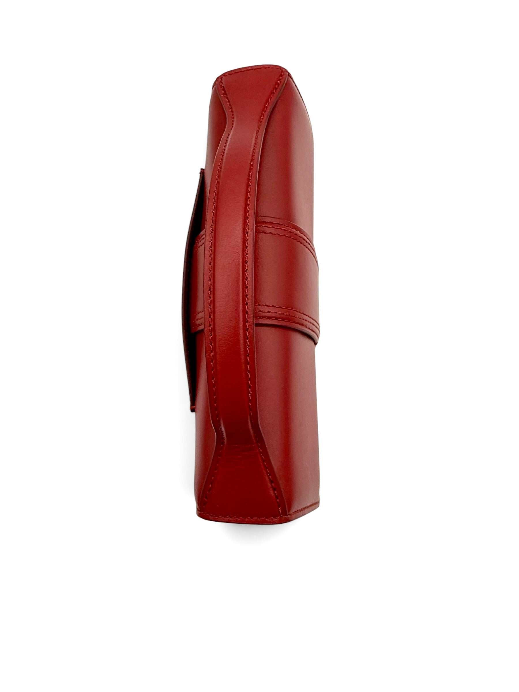 Jacquemus Le Grand Bambino Red Leather Top Handle Bag