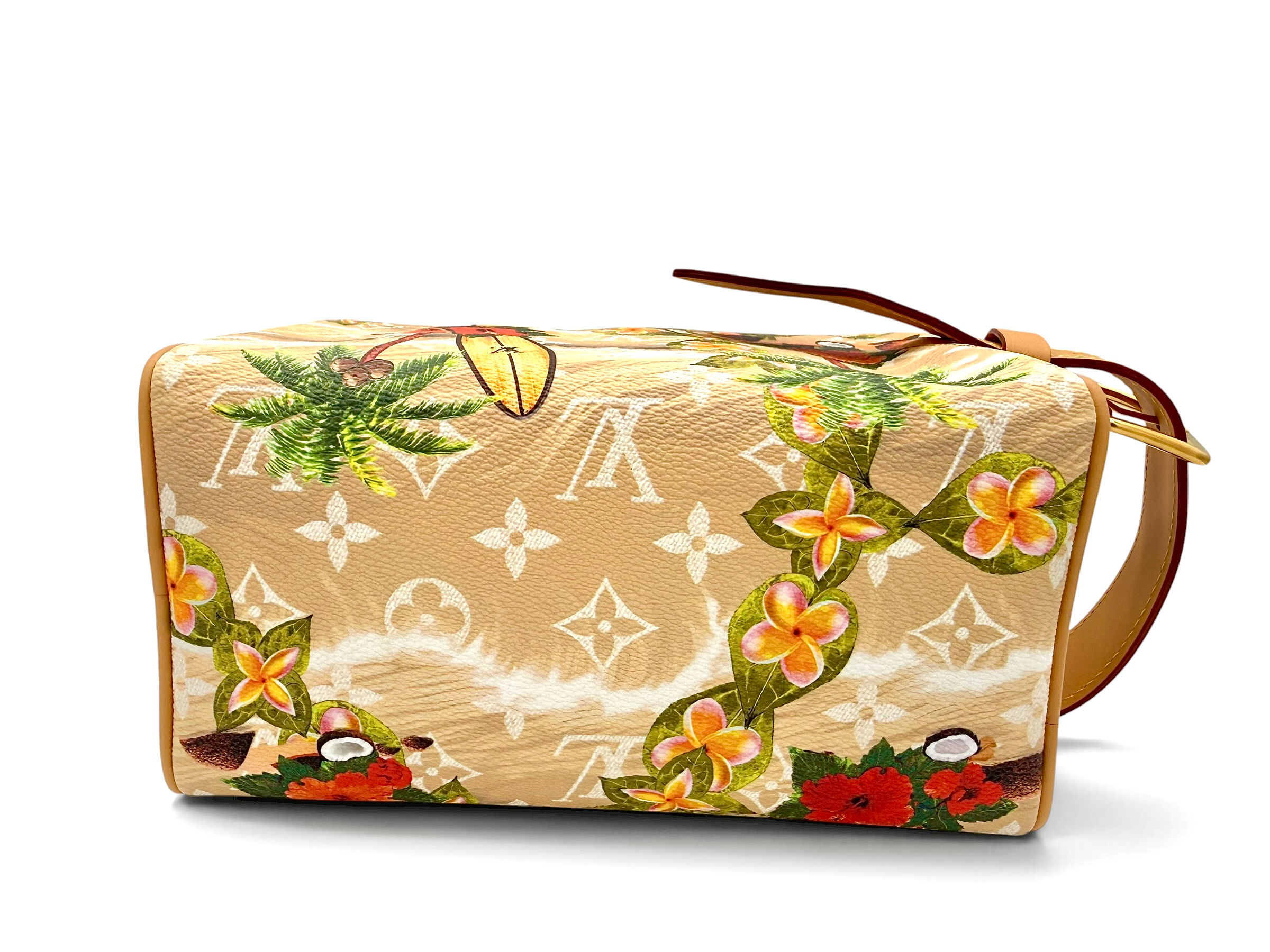 Louis Vuitton Monogram Surfin’ Locker Dopp Kit Sand | Pharrell Pre-Fall 2024