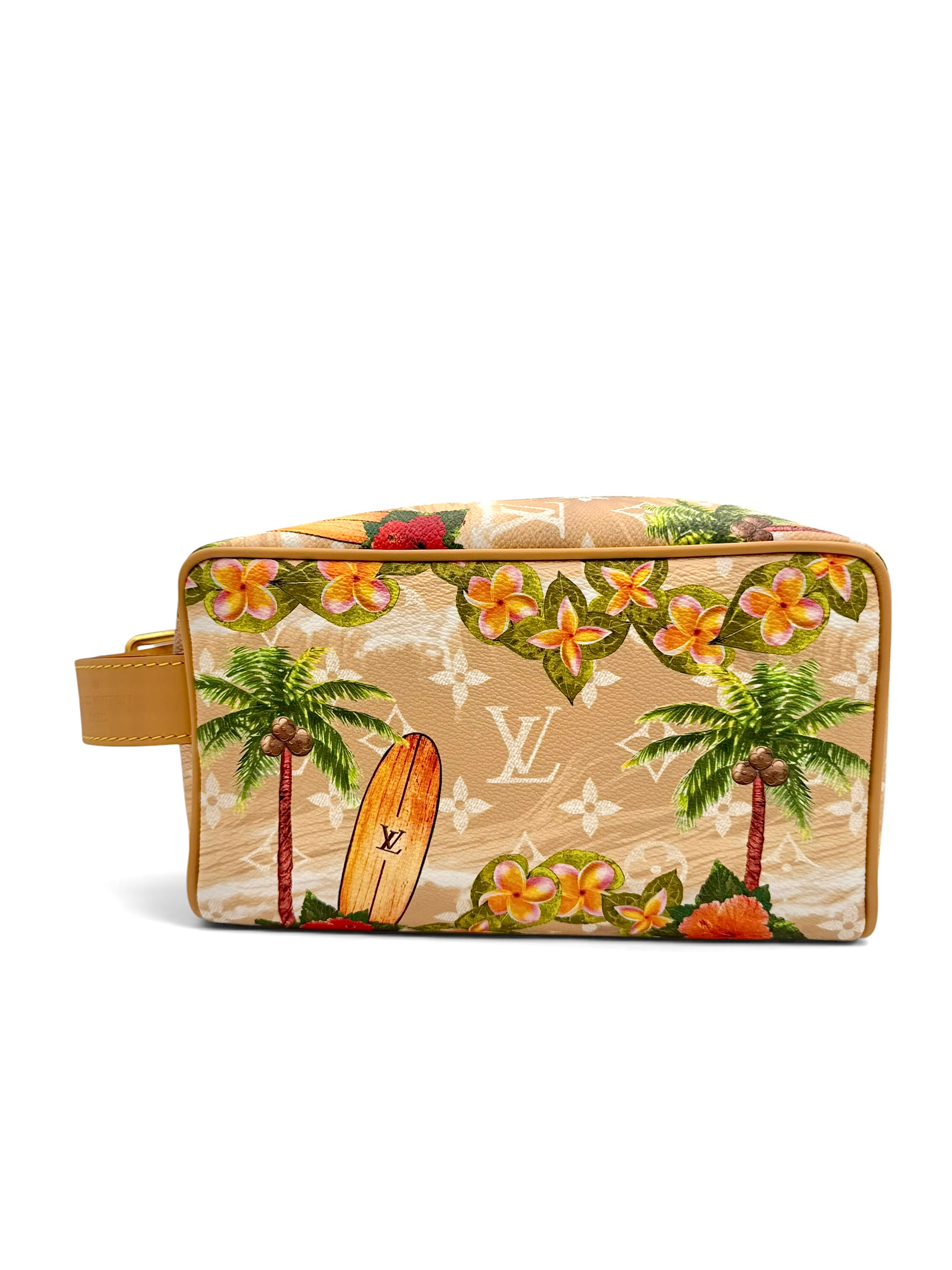 Louis Vuitton Monogram Surfin’ Locker Dopp Kit Sand | Pharrell Pre-Fall 2024
