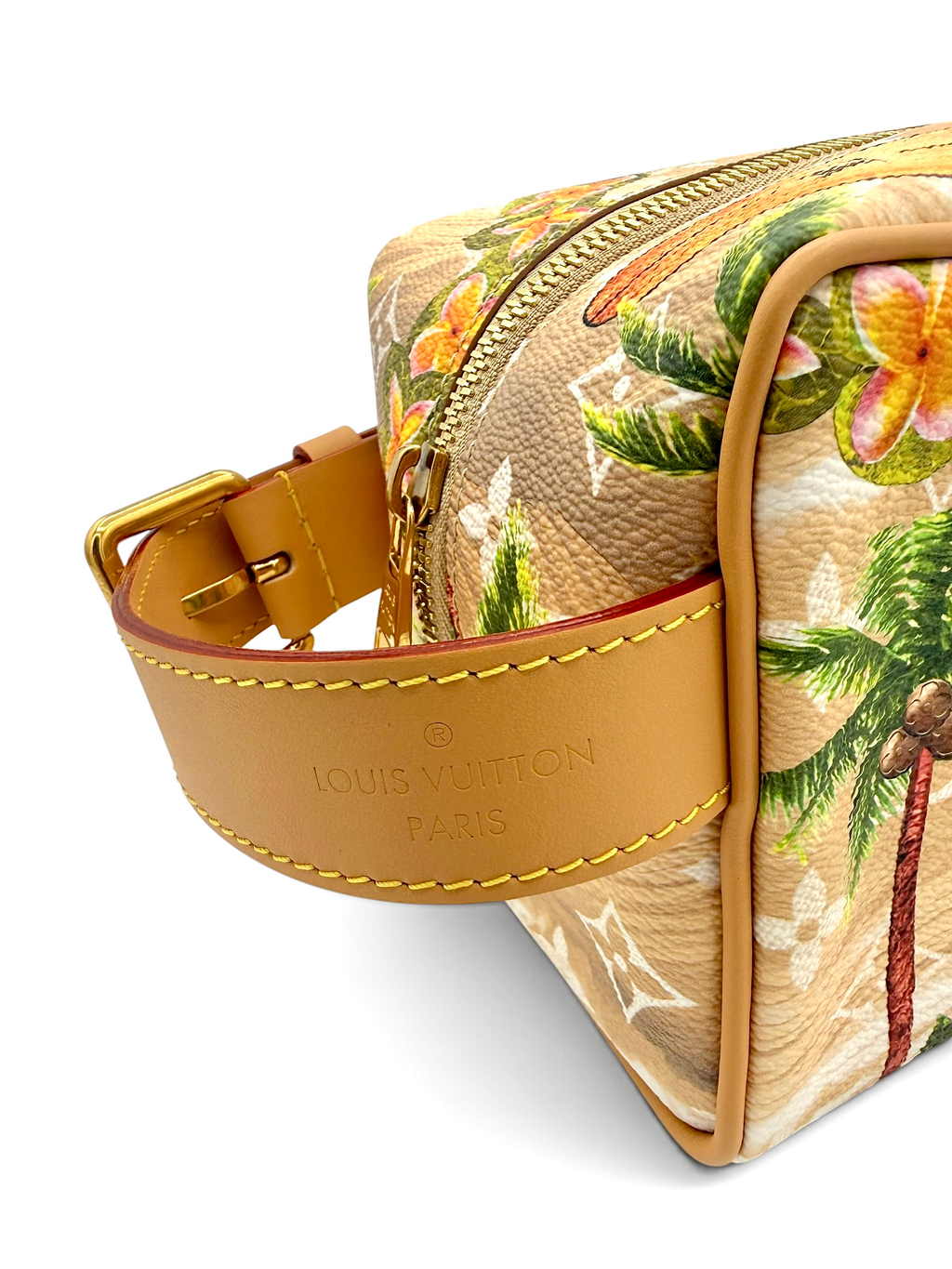 Louis Vuitton Monogram Surfin’ Locker Dopp Kit Sand | Pharrell Pre-Fall 2024