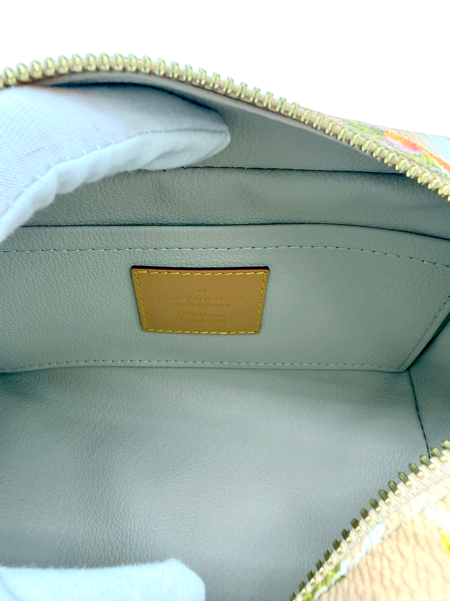 Louis Vuitton Monogram Surfin’ Locker Dopp Kit Sand | Pharrell Pre-Fall 2024