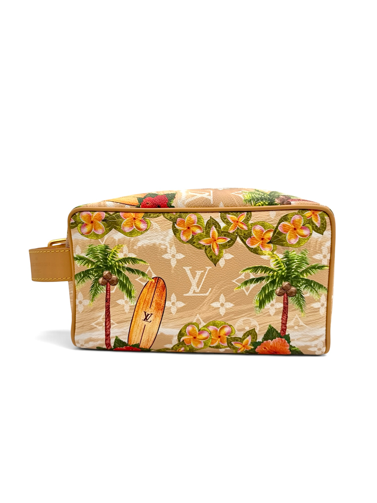 Louis Vuitton Monogram Surfin’ Locker Dopp Kit Sand | Pharrell Pre-Fall 2024