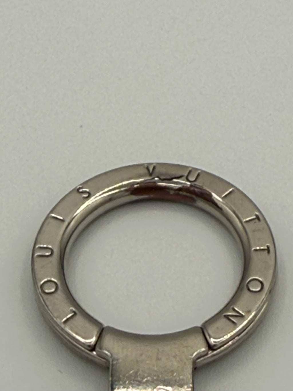 Louis Vuitton LV Bag Charm Silver
