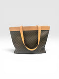 Celine Macadam Coated Canvas Shopper Tote Vintage