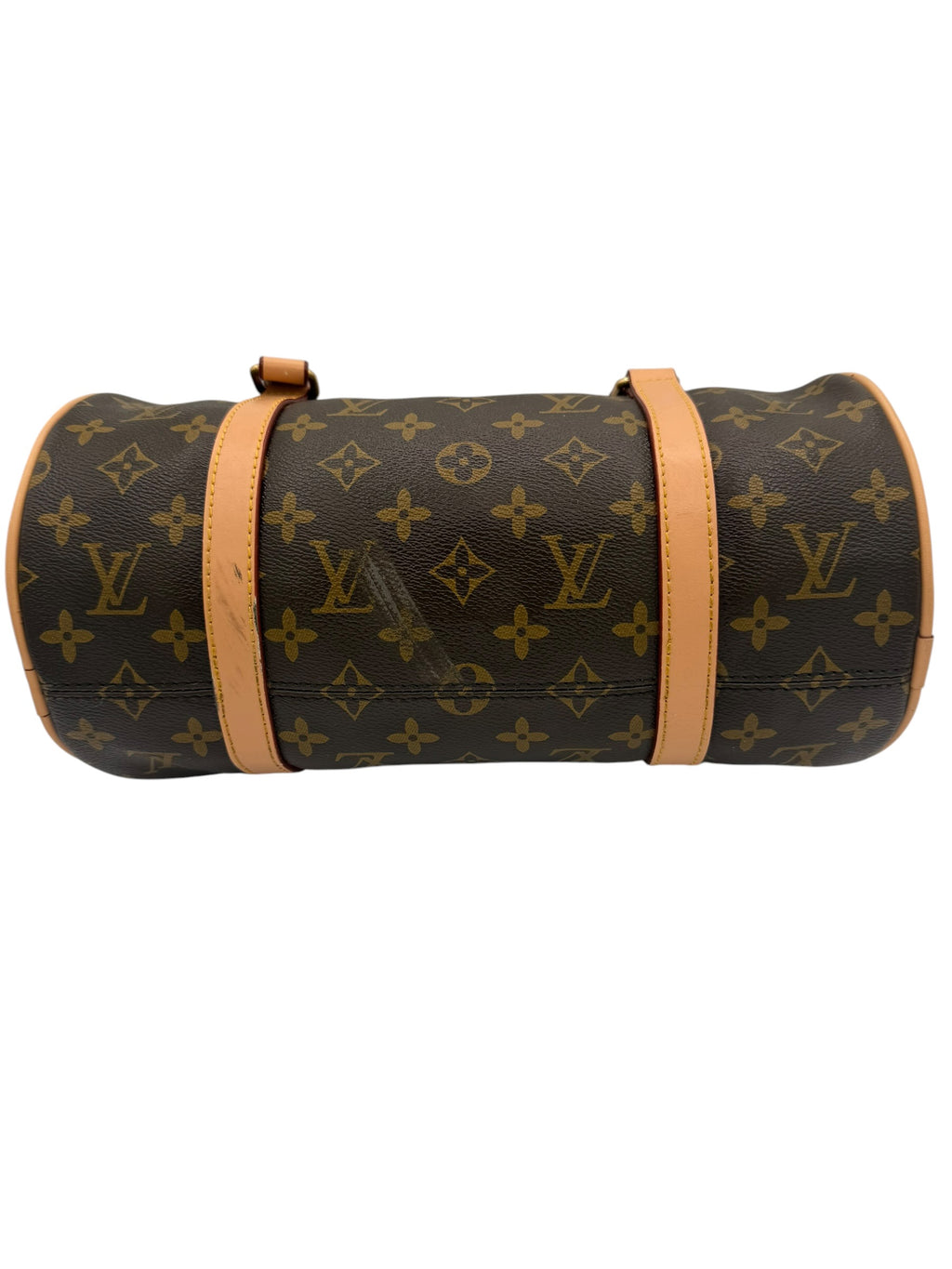 Louis Vouitton Monogram Papillon Barrel Bag Brown