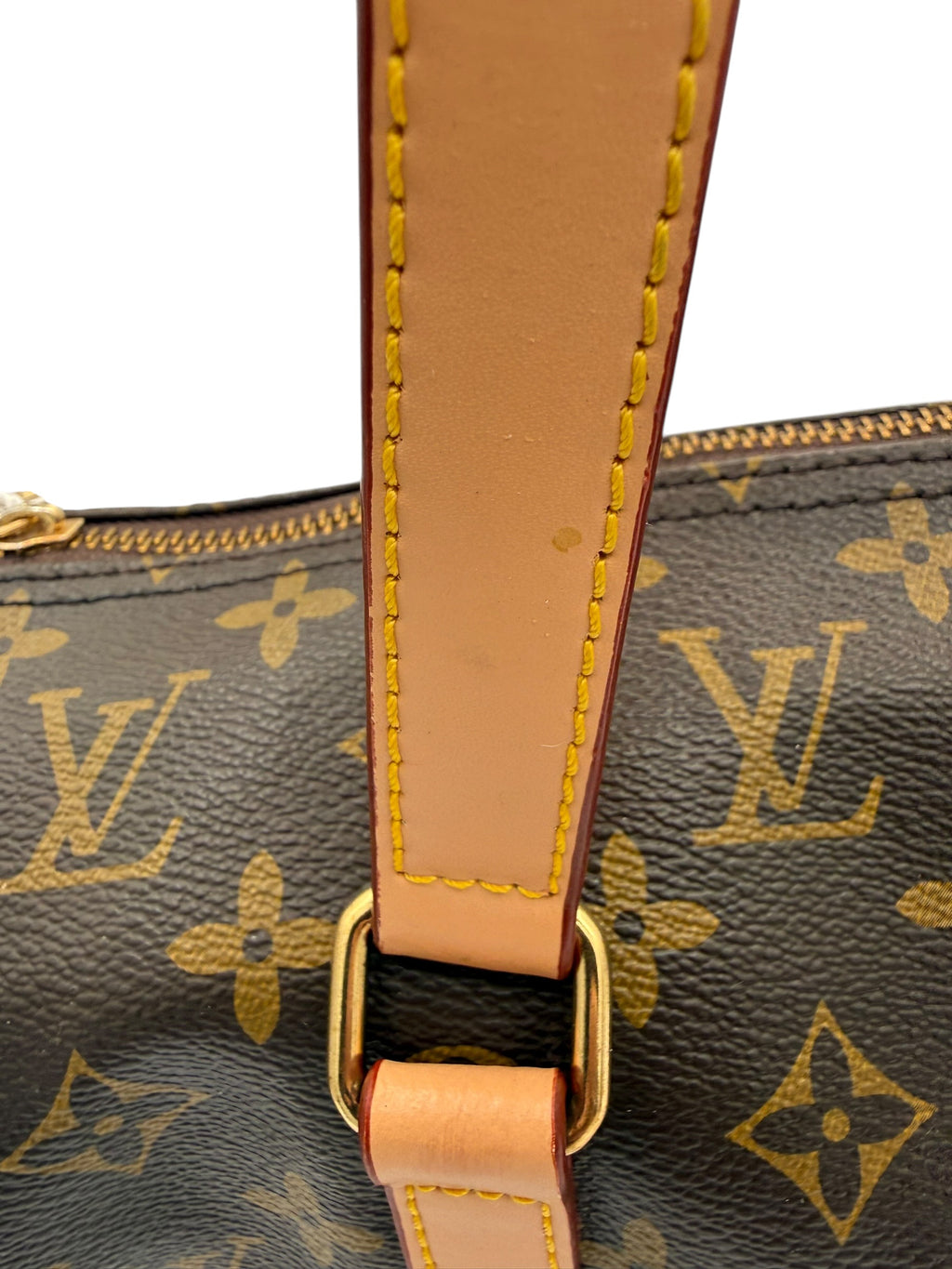 Louis Vouitton Monogram Papillon Barrel Bag Brown