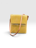 Louis Vuitton Monogram Vernis Mott Shoulder Bag | Yellow Patent Leather | Vintage